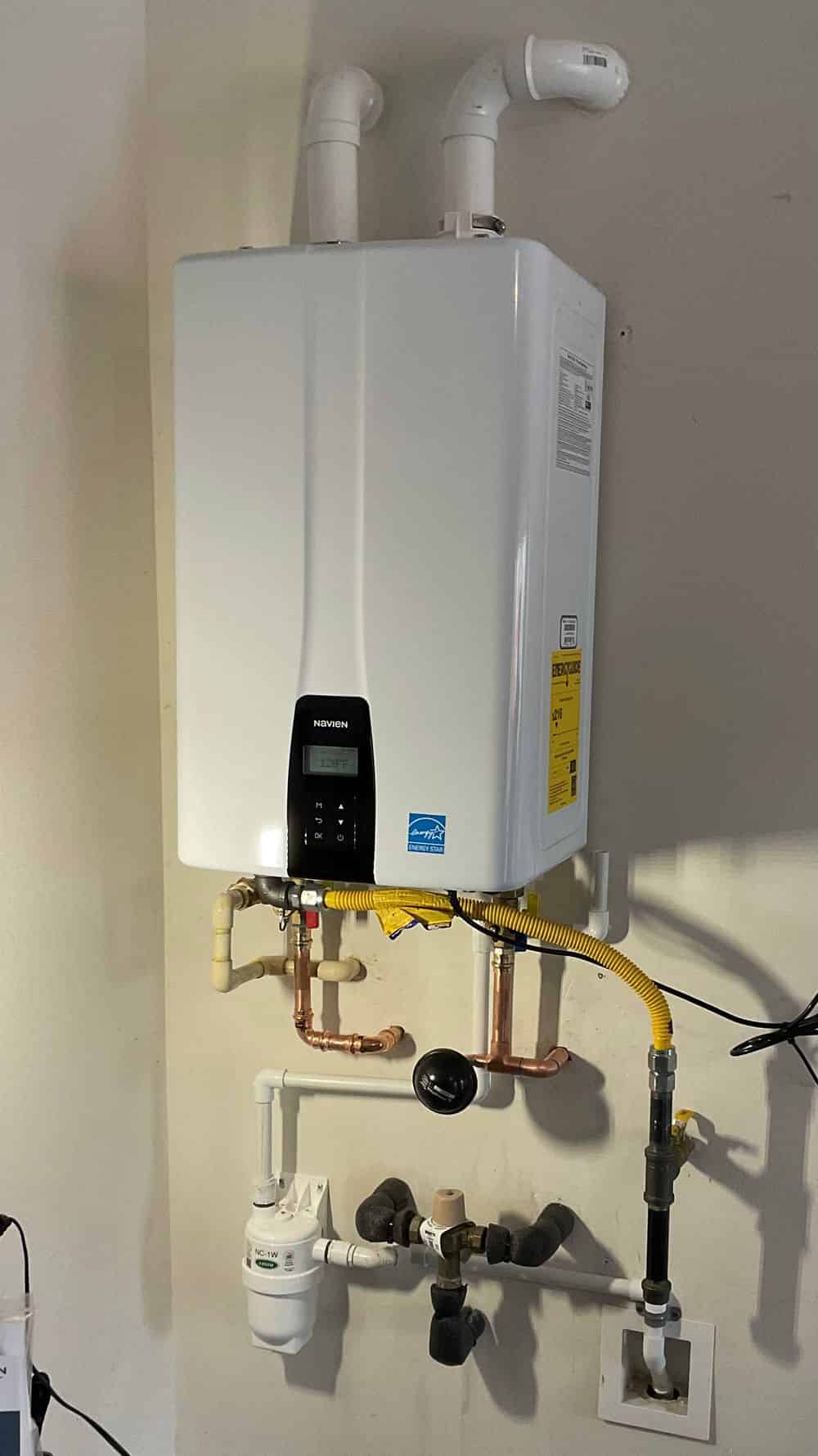 Tankless water heater replacement image
